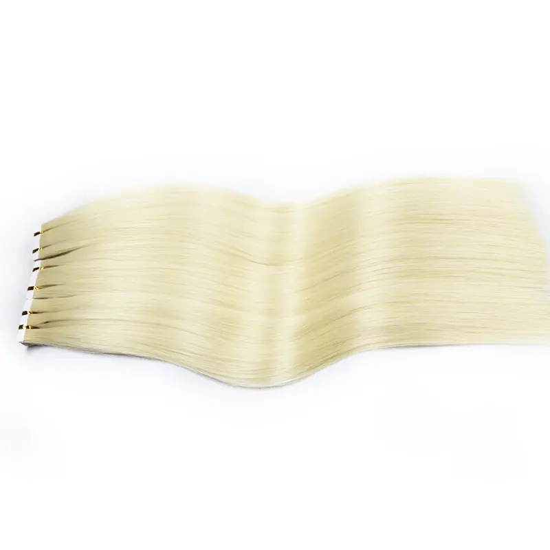 High Quality 100% Virgin Remy Tape In Hair Extension European Russian Human Hair Tape Hair Extension